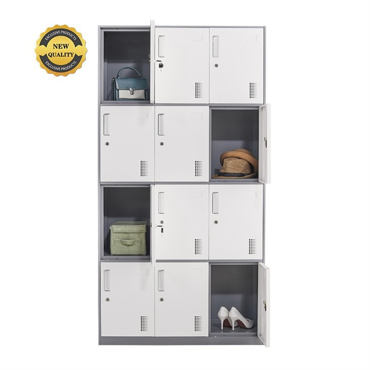 Office 12 Door Steel Lockers