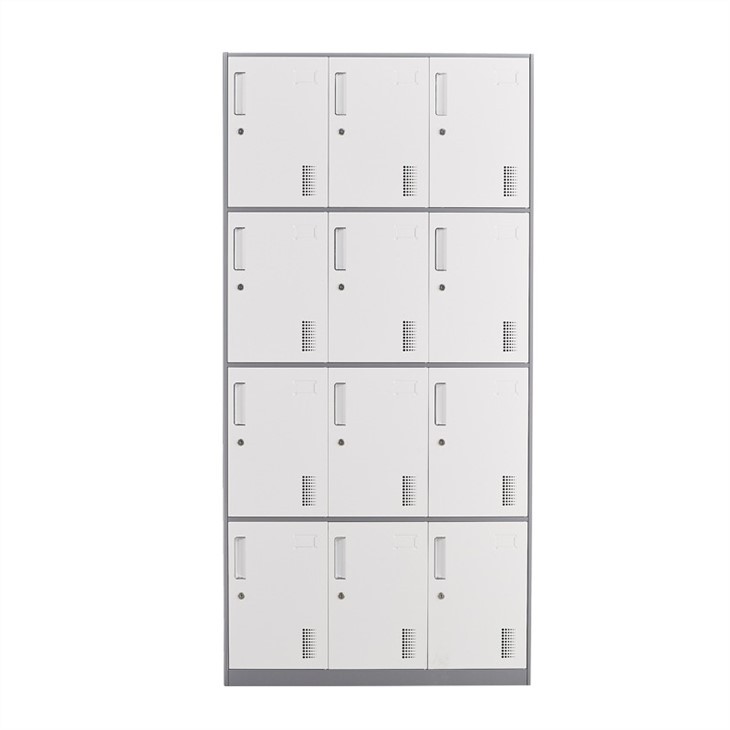 Office 12 Door Steel Lockers